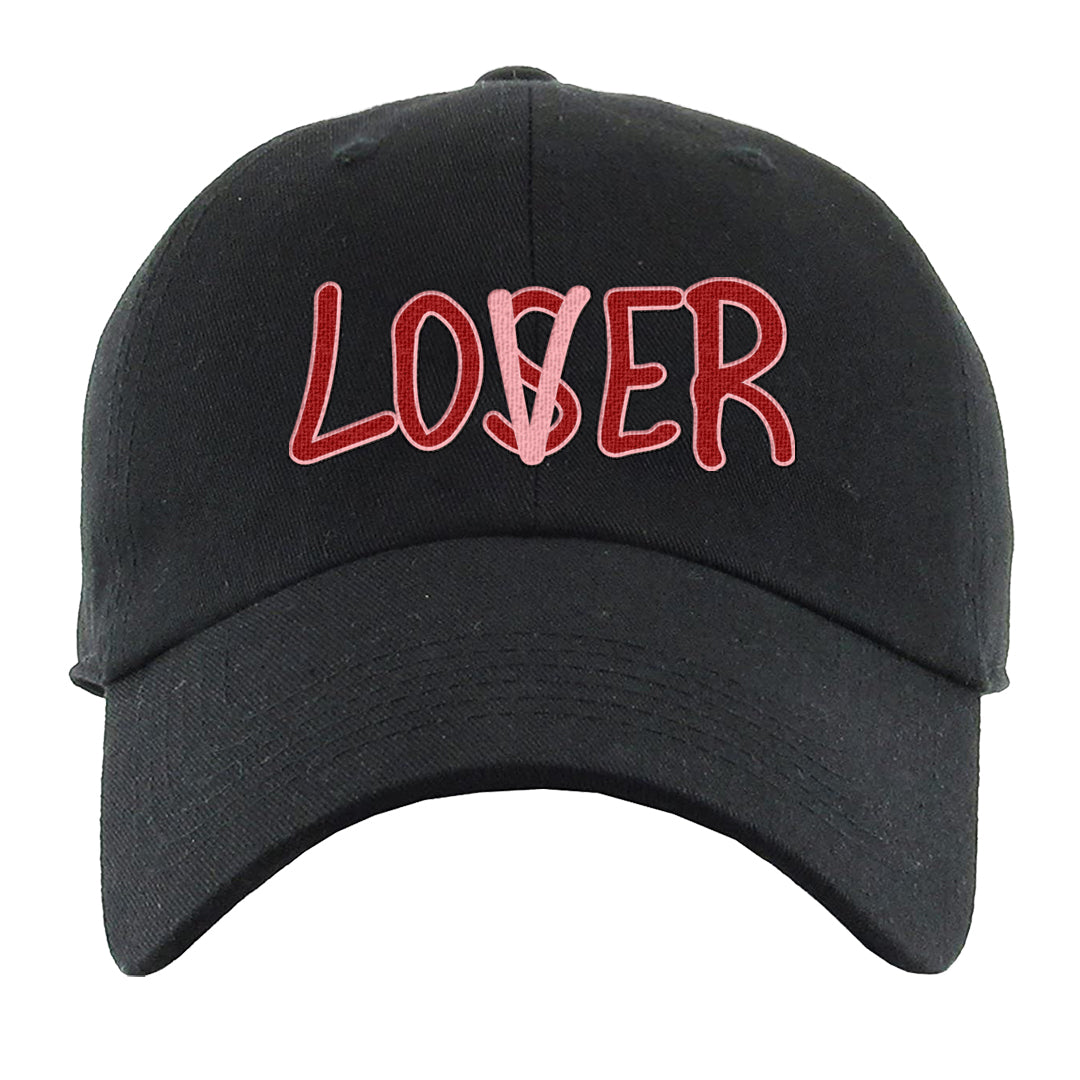Bacon Low Dunks Dad Hat | Lover, Black