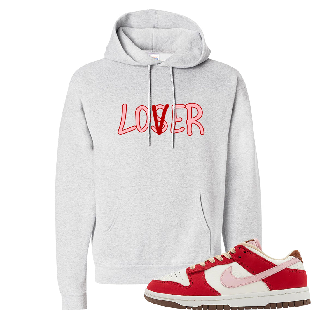 Bacon Low Dunks Hoodie | Lover, Ash