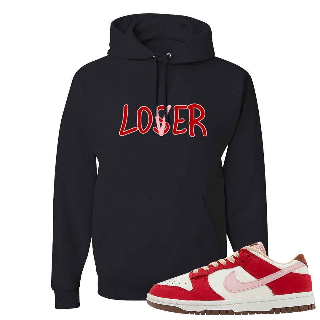 Bacon Low Dunks Hoodie | Lover, Black