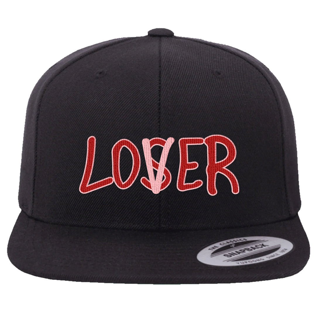 Bacon Low Dunks Snapback Hat | Lover, Black