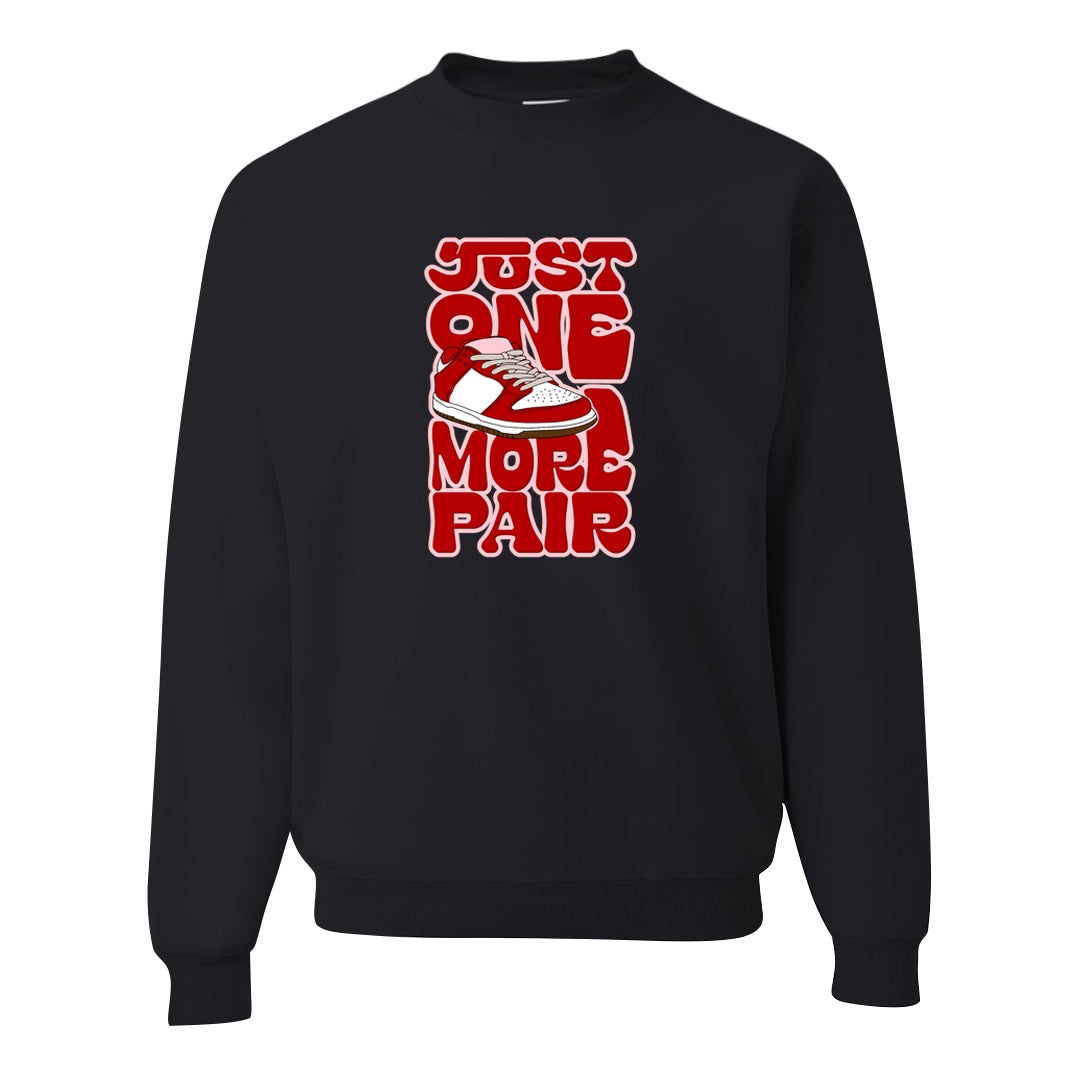 Bacon Low Dunks Crewneck Sweatshirt | One More Pair Dunk, Black