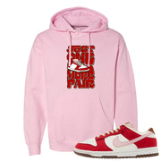 Bacon Low Dunks Hoodie | One More Pair Dunk, Light Pink