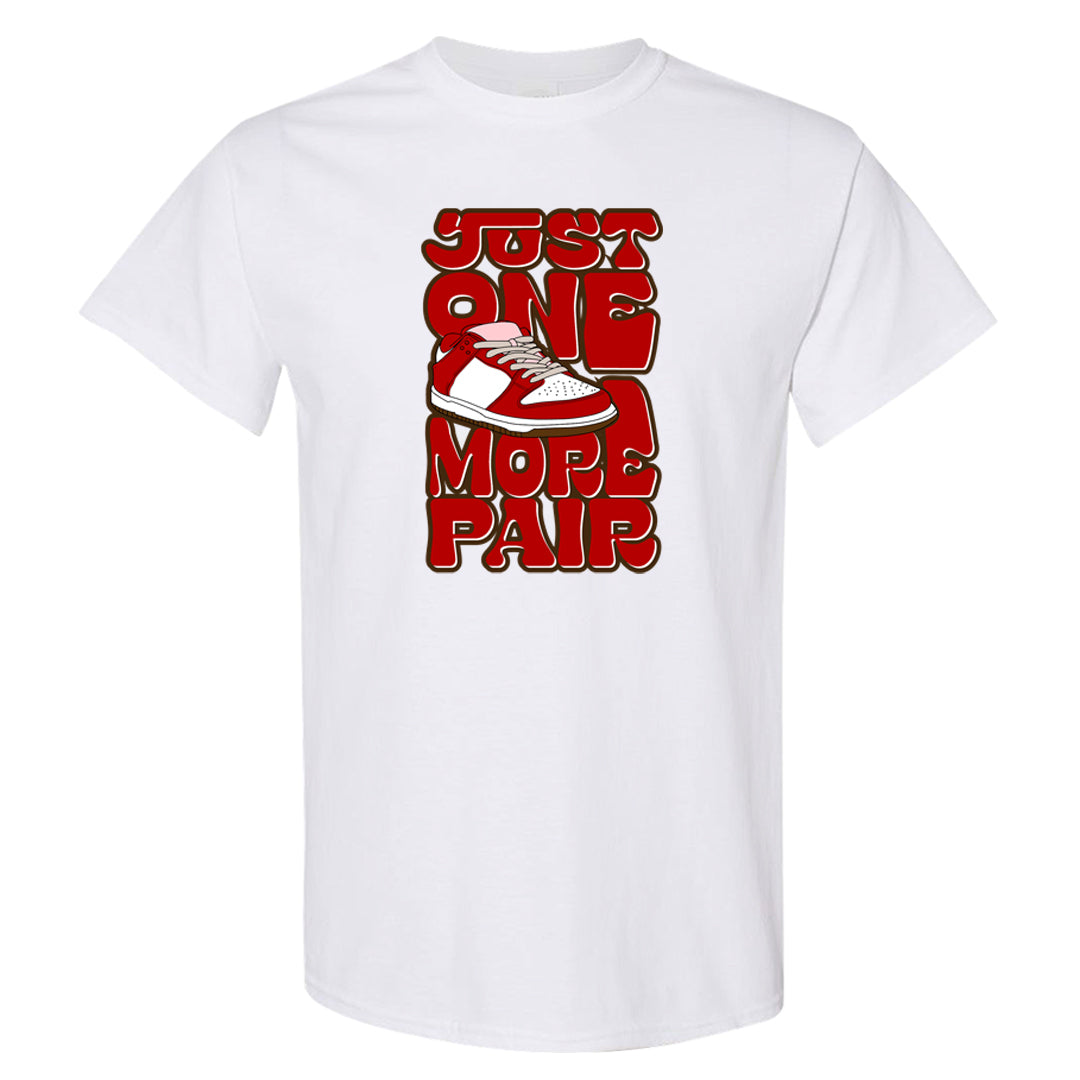Bacon Low Dunks T Shirt | One More Pair Dunk, White