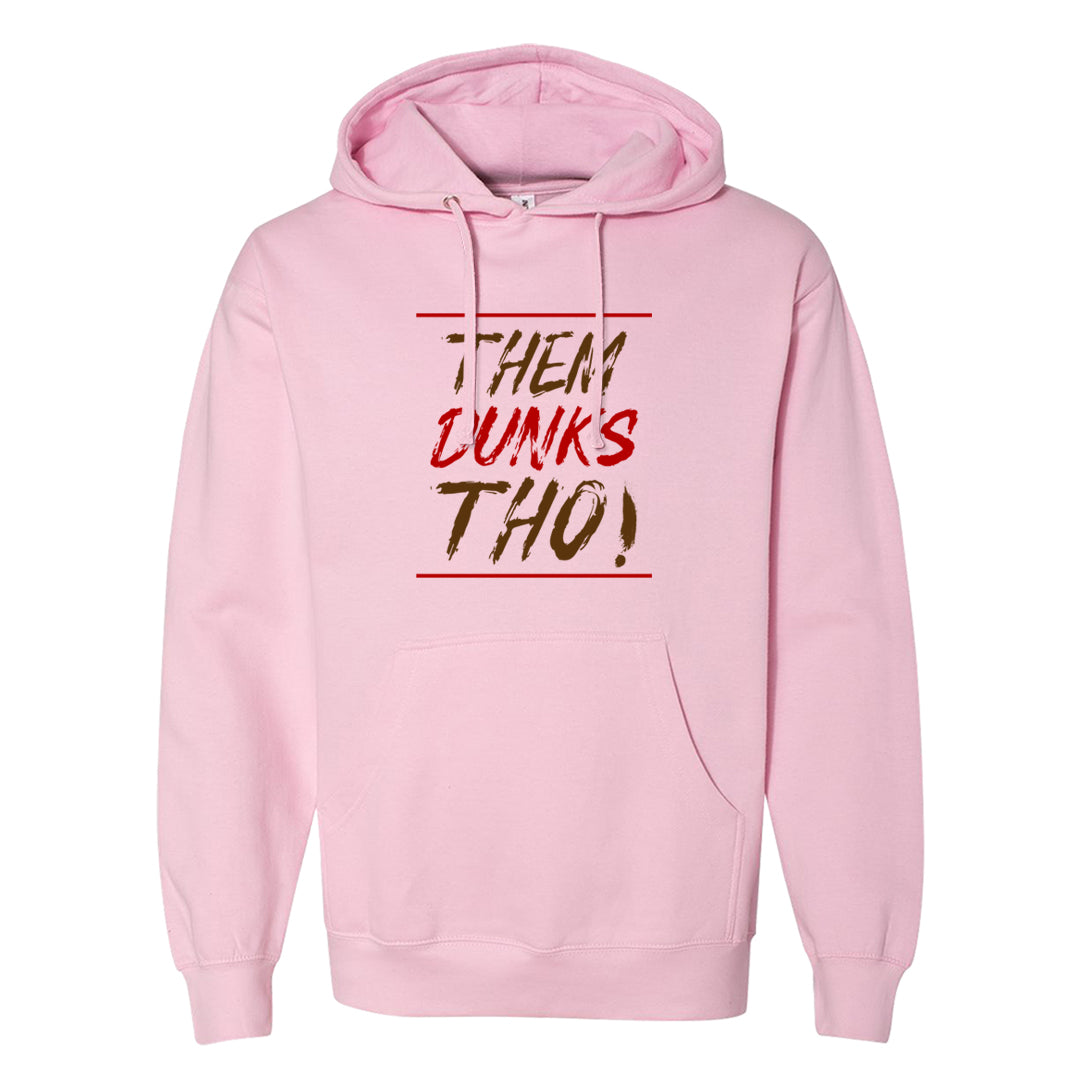 Bacon Low Dunks Hoodie | Them Dunks Tho, Light Pink