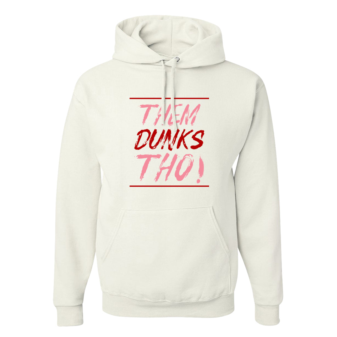 Bacon Low Dunks Hoodie | Them Dunks Tho, White