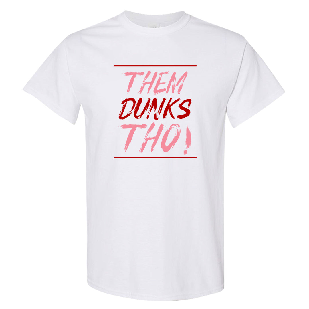 Bacon Low Dunks T Shirt | Them Dunks Tho, White