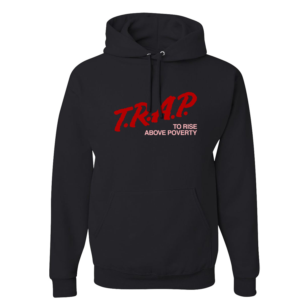 Bacon Low Dunks Hoodie | Trap To Rise Above Poverty, Black