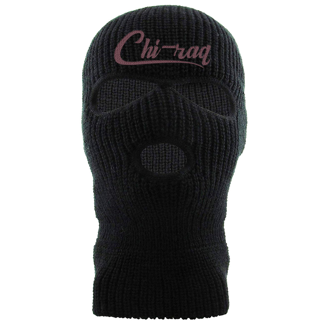 Burgundy Crush Low Dunks Ski Mask | Chiraq, Black