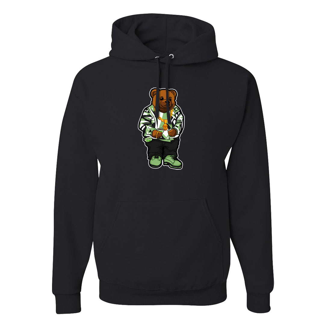 Clad Green Low Dunks Hoodie | Sweater Bear, Black