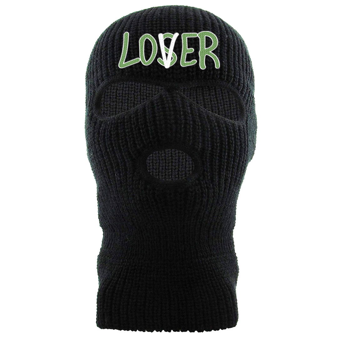 Clad Green Low Dunks Ski Mask | Lover, Black