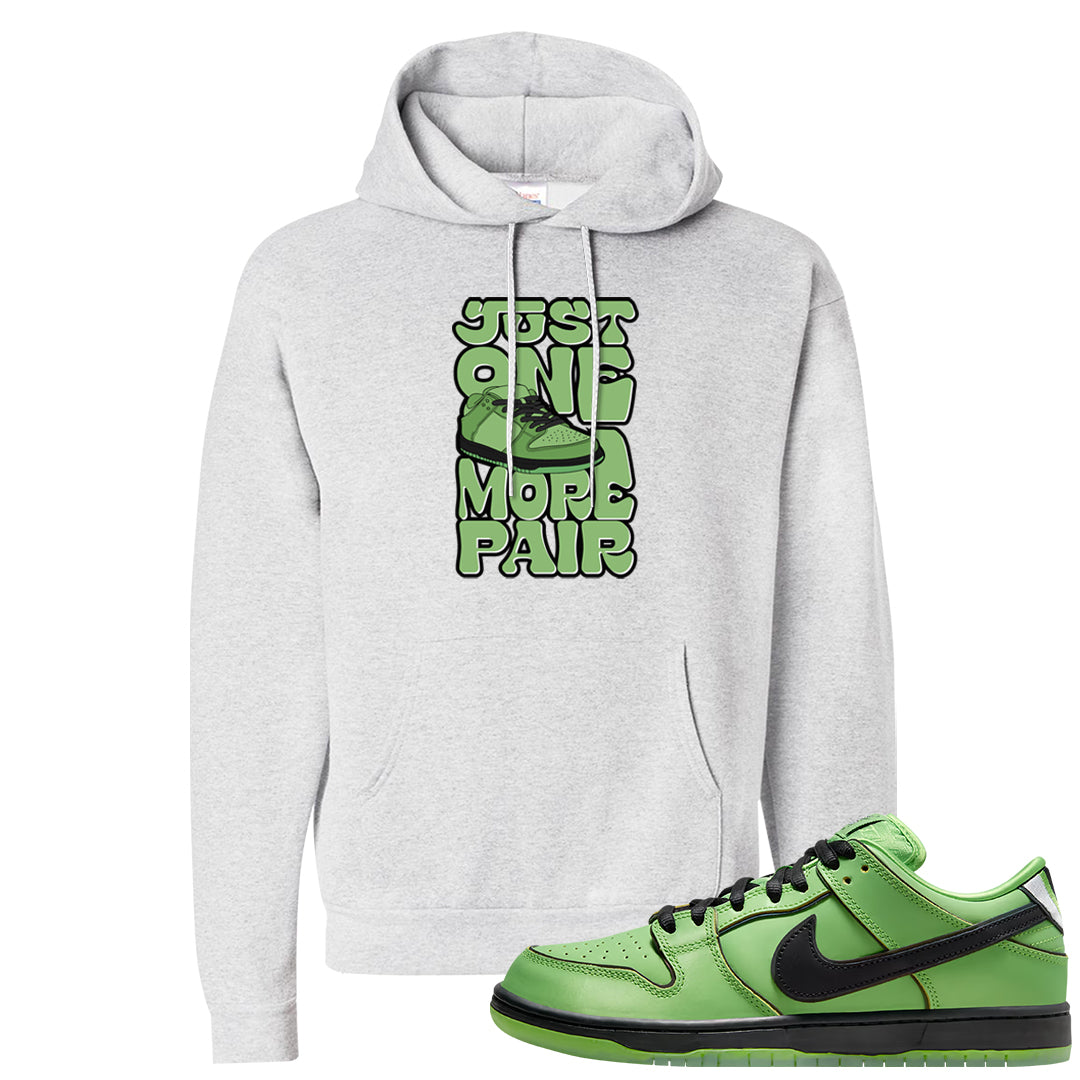 Clad Green Low Dunks Hoodie | One More Pair Dunk, Ash