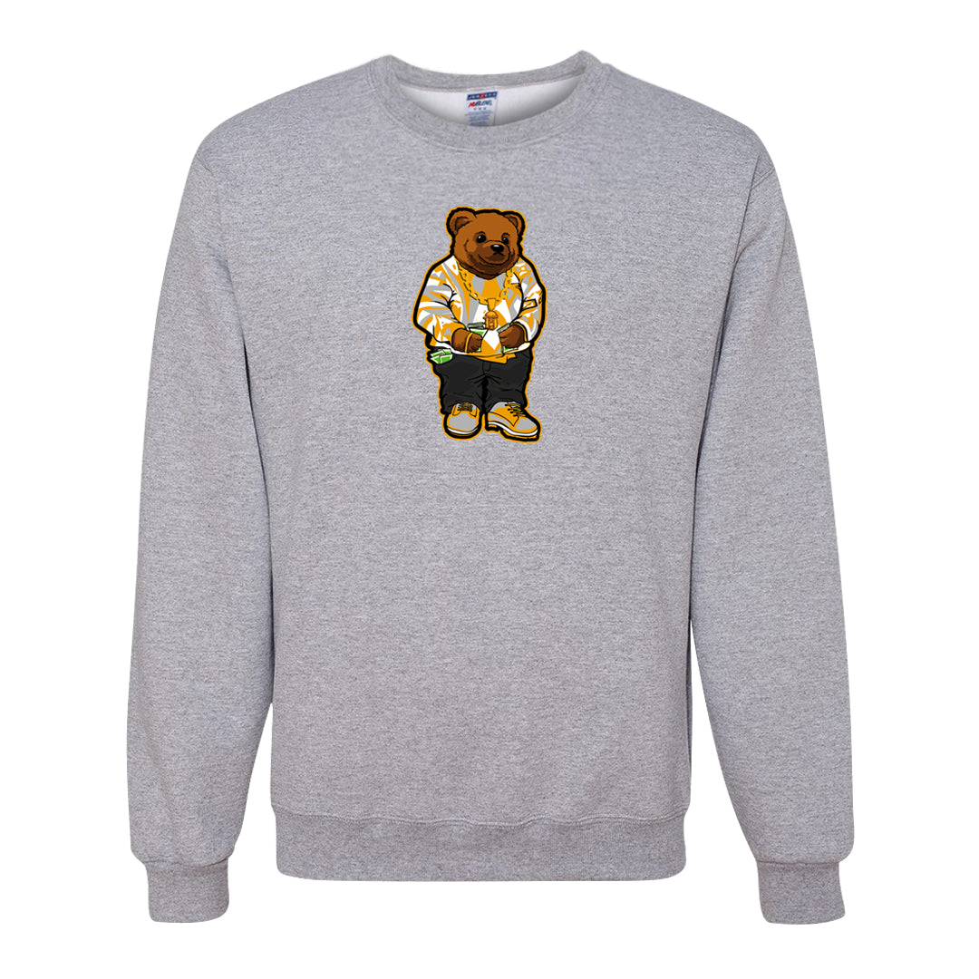 Citron Pulse Low Dunks Crewneck Sweatshirt | Sweater Bear, Ash