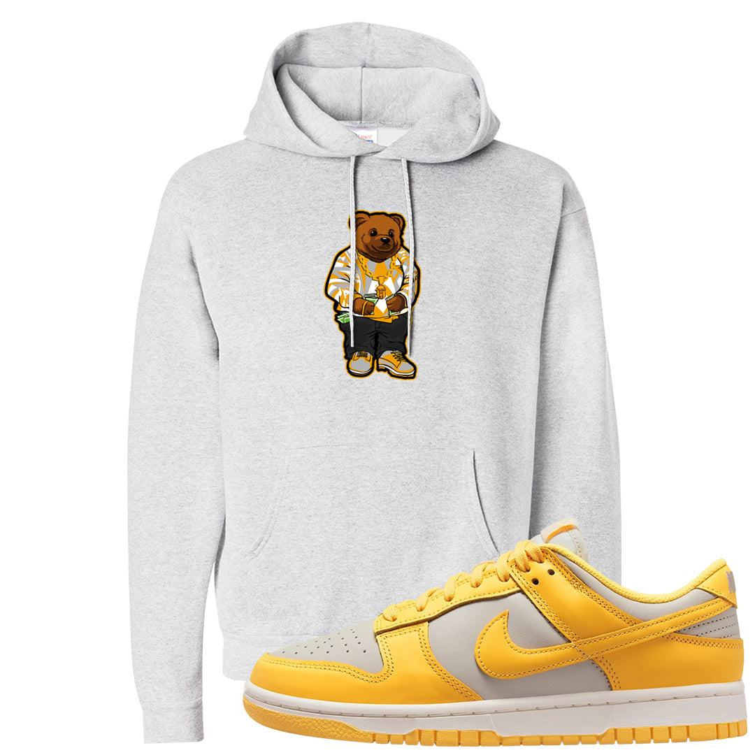 Citron Pulse Low Dunks Hoodie | Sweater Bear, Ash