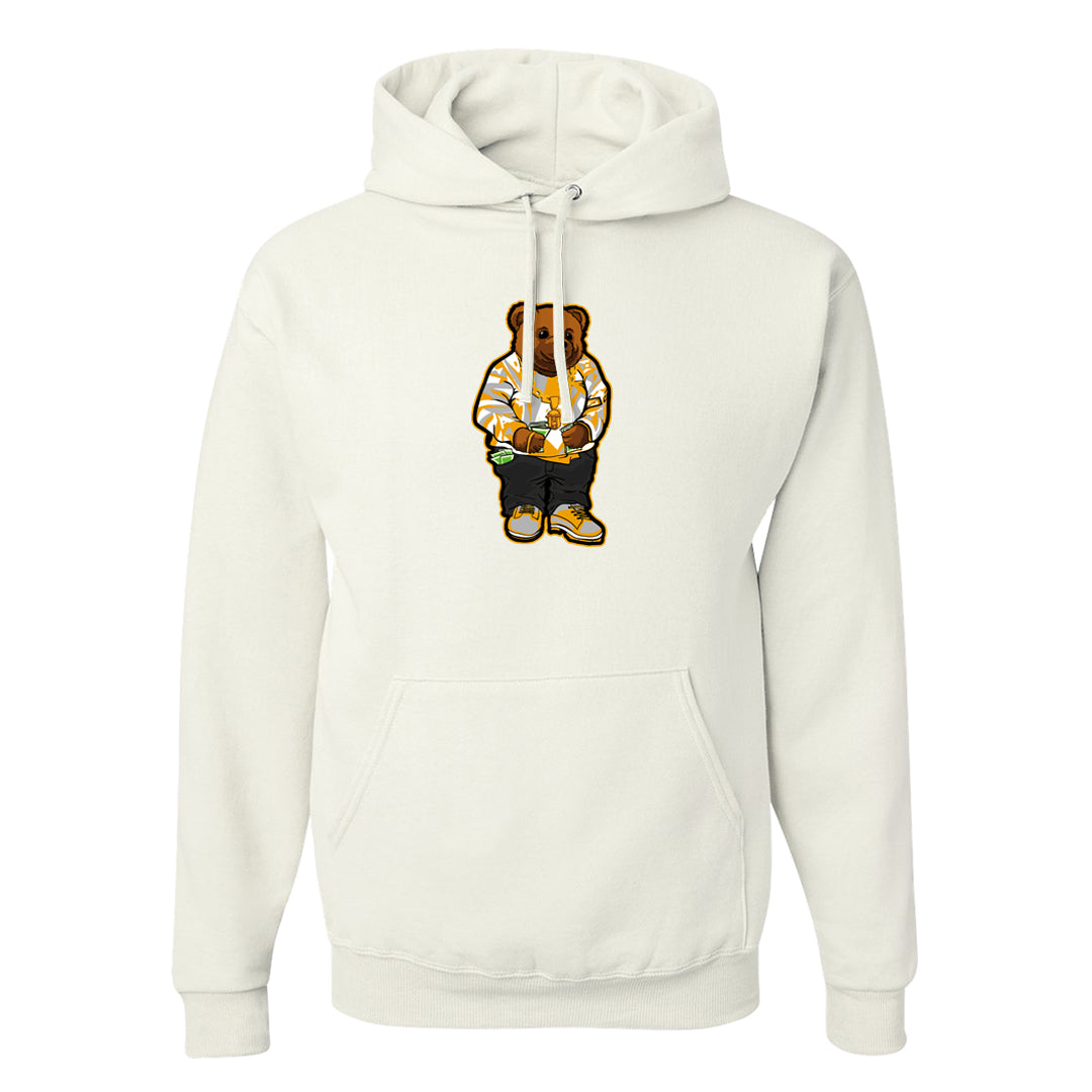 Citron Pulse Low Dunks Hoodie | Sweater Bear, White