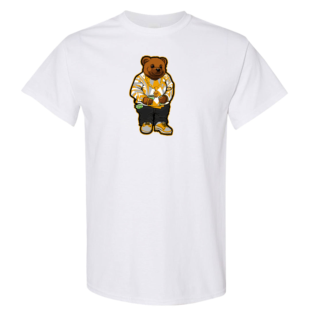 Citron Pulse Low Dunks T Shirt | Sweater Bear, White