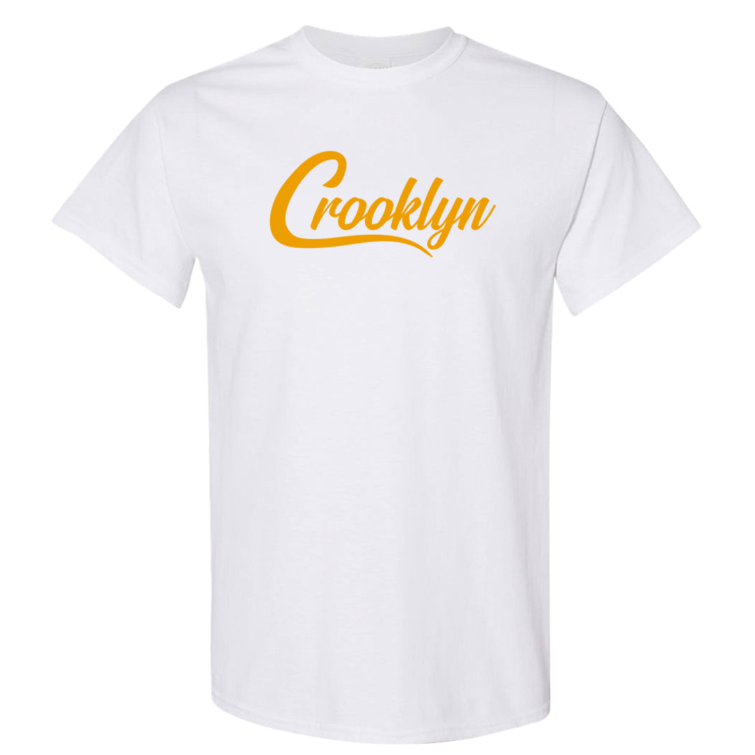 Citron Pulse Low Dunks T Shirt | Crooklyn, White