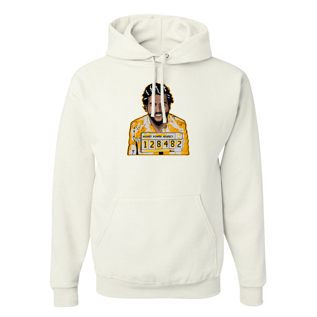 Citron Pulse Low Dunks Hoodie | Escobar Illustration, White