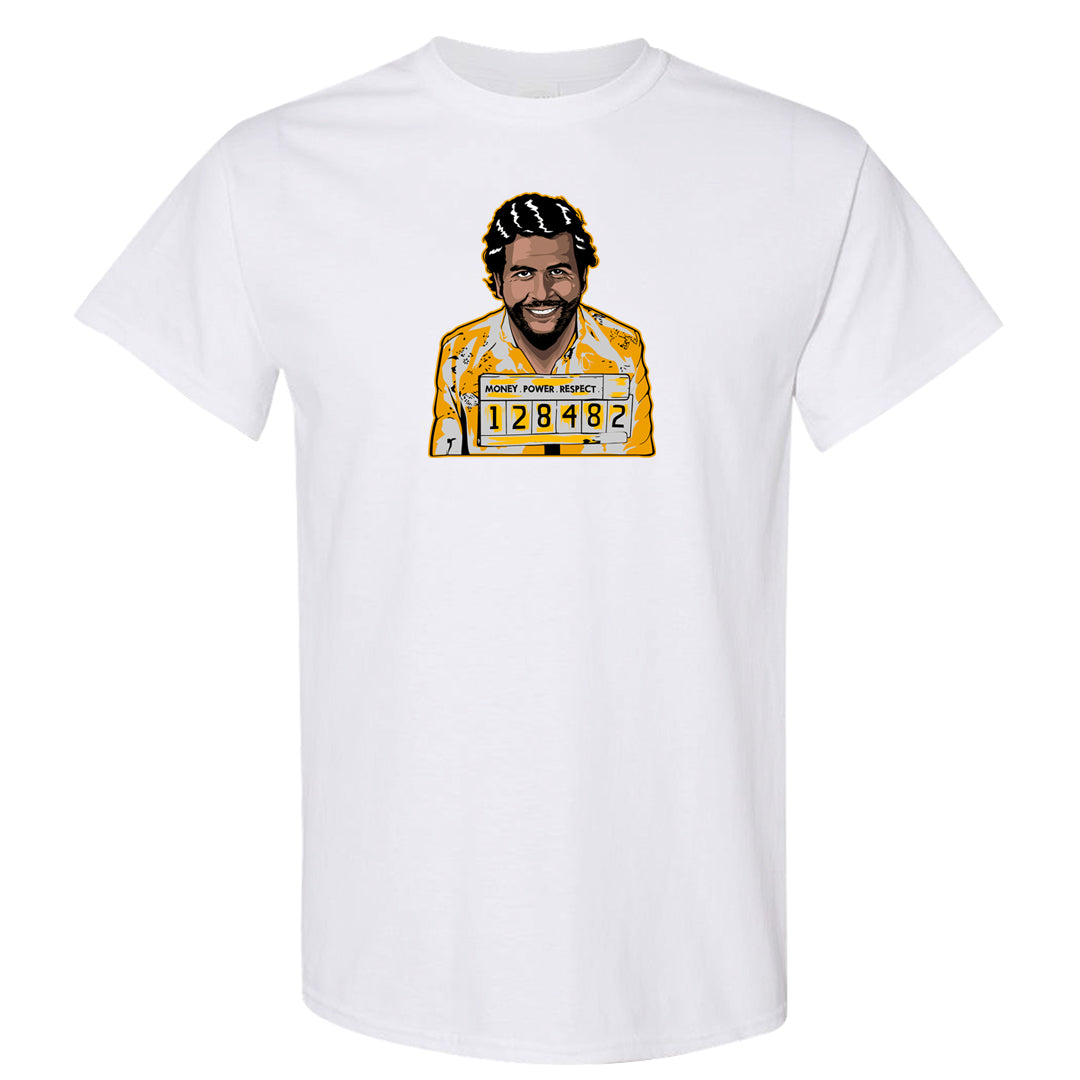 Citron Pulse Low Dunks T Shirt | Escobar Illustration, White