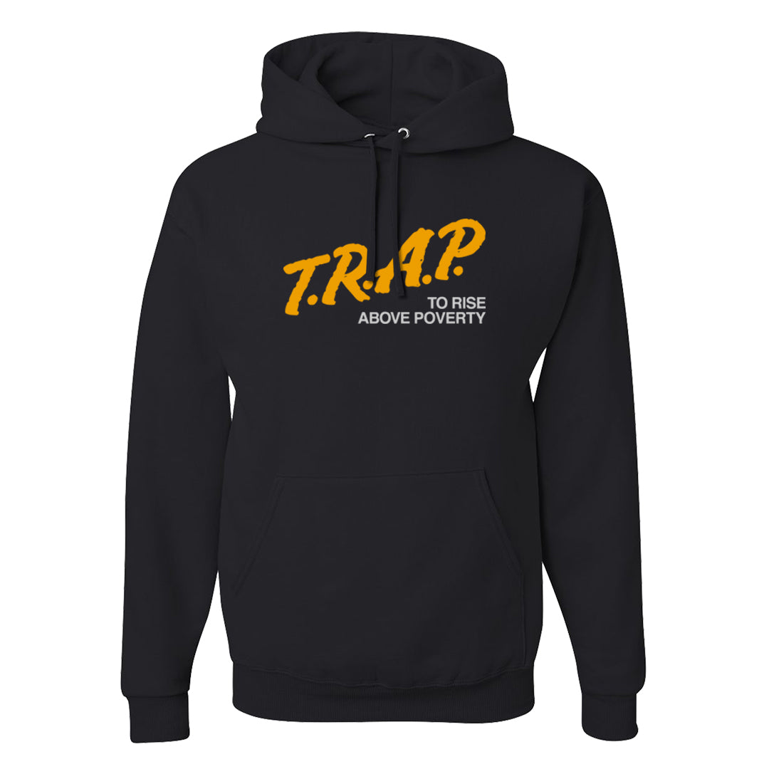 Citron Pulse Low Dunks Hoodie | Trap To Rise Above Poverty, Black