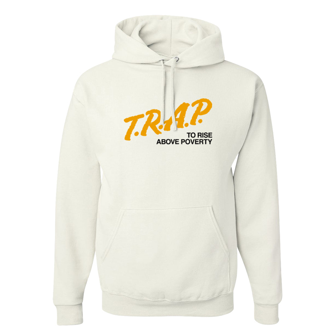 Citron Pulse Low Dunks Hoodie | Trap To Rise Above Poverty, White