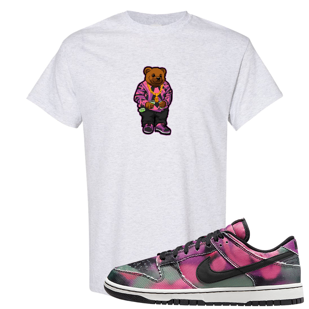 Graffiti Low Dunks T Shirt | Sweater Bear, Ash