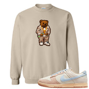 Light Armory Blue Low Dunks Crewneck Sweatshirt | Sweater Bear, Sand