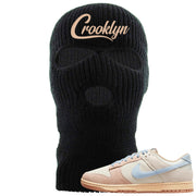 Light Armory Blue Low Dunks Ski Mask | Crooklyn, Black