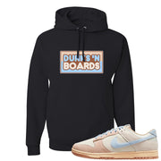 Light Armory Blue Low Dunks Hoodie | Dunks N Boards, Black