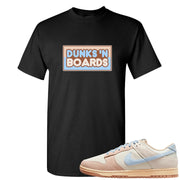 Light Armory Blue Low Dunks T Shirt | Dunks N Boards, Black