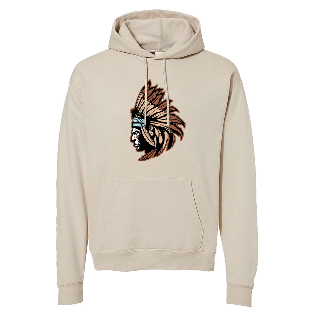 Light Armory Blue Low Dunks Hoodie | Indian Chief, Sand