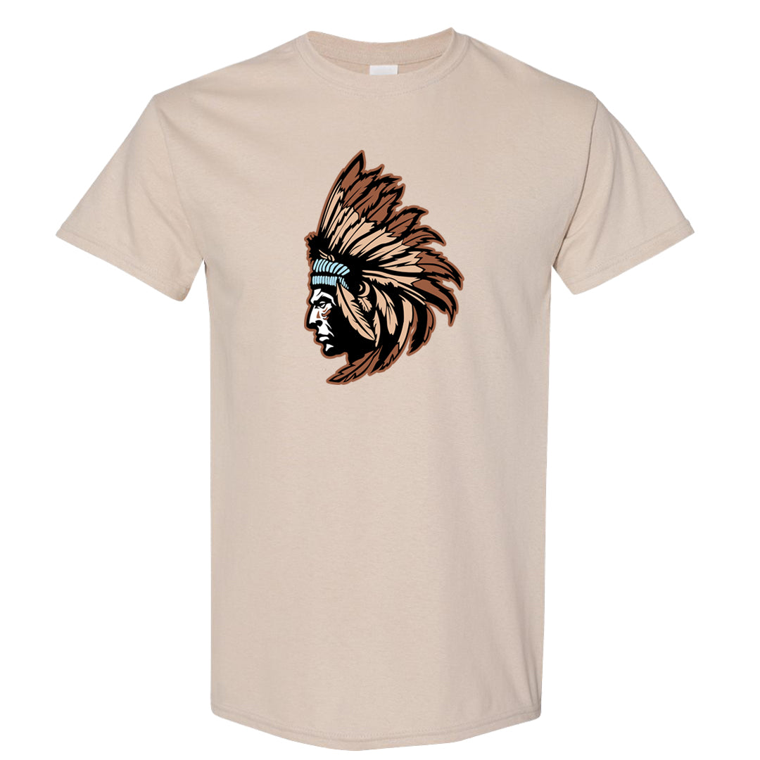 Light Armory Blue Low Dunks T Shirt | Indian Chief, Sand