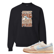 Light Armory Blue Low Dunks Crewneck Sweatshirt | One More Pair Dunk, Black