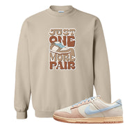 Light Armory Blue Low Dunks Crewneck Sweatshirt | One More Pair Dunk, Sand