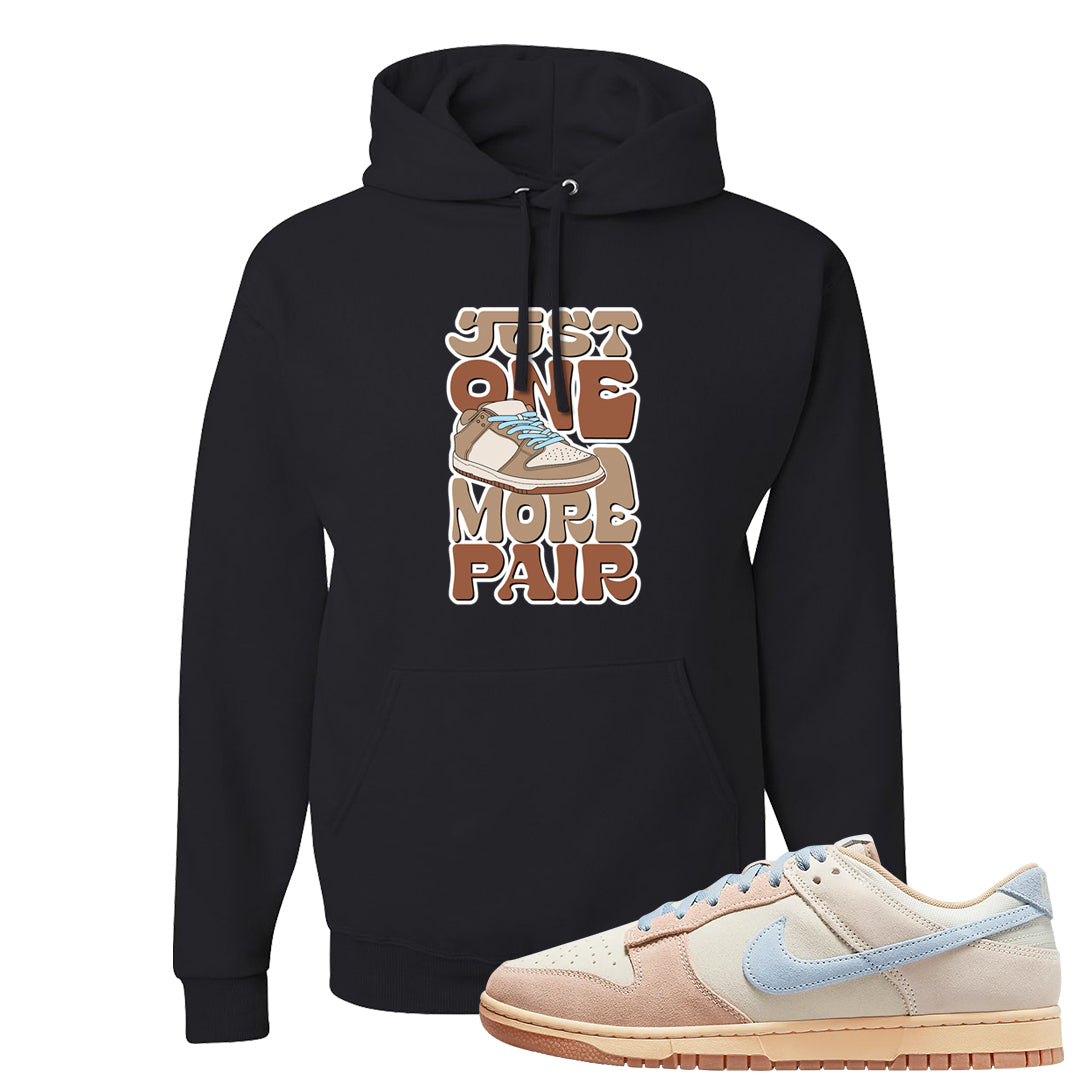 Light Armory Blue Low Dunks Hoodie | One More Pair Dunk, Black