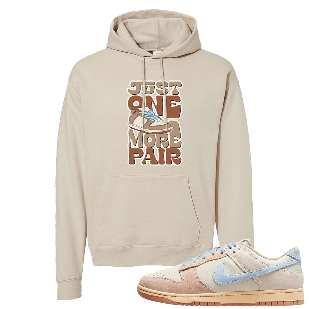 Light Armory Blue Low Dunks Hoodie | One More Pair Dunk, Sand