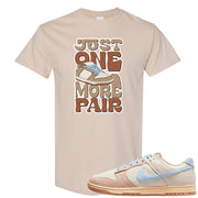 Light Armory Blue Low Dunks T Shirt | One More Pair Dunk, Sand