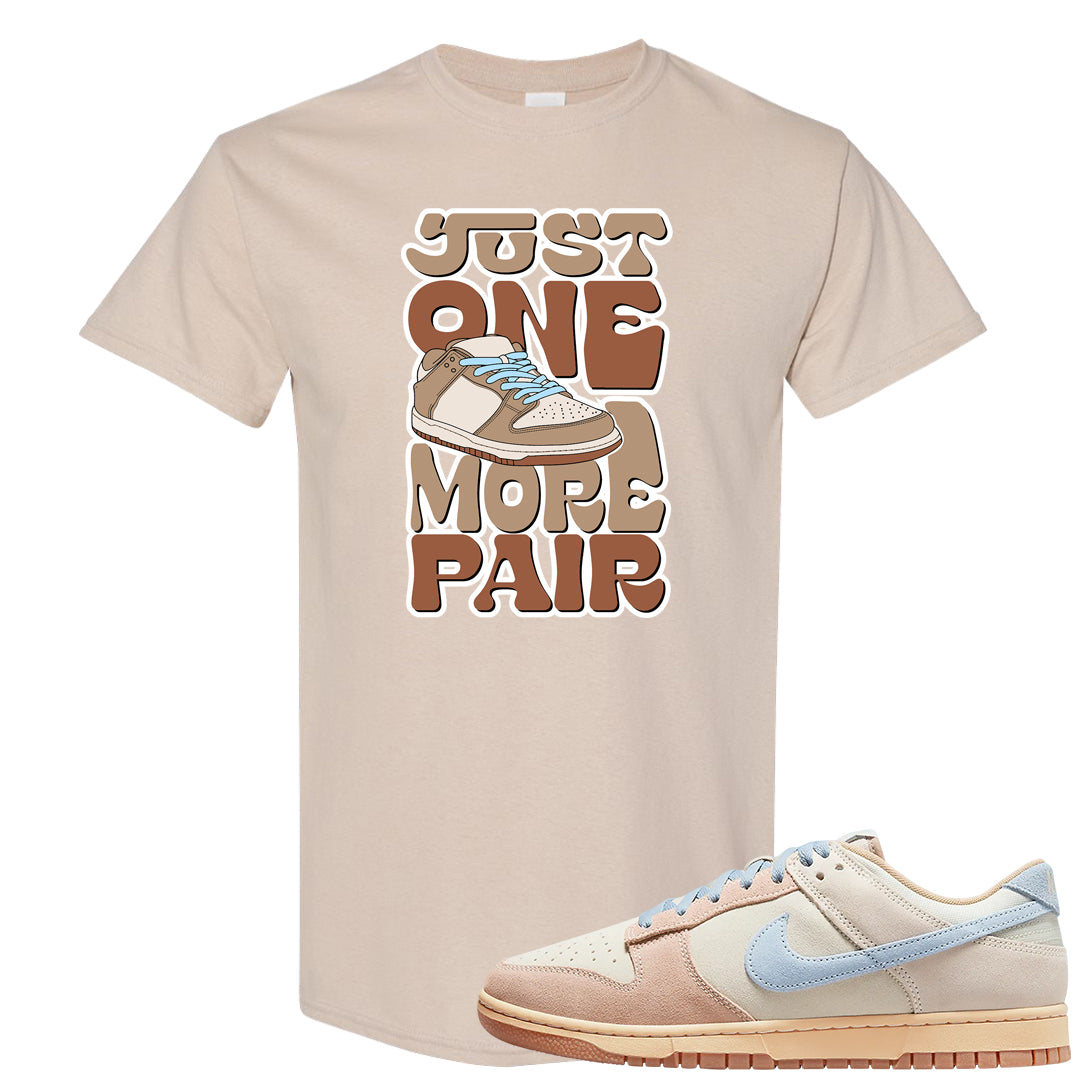 Light Armory Blue Low Dunks T Shirt | One More Pair Dunk, Sand