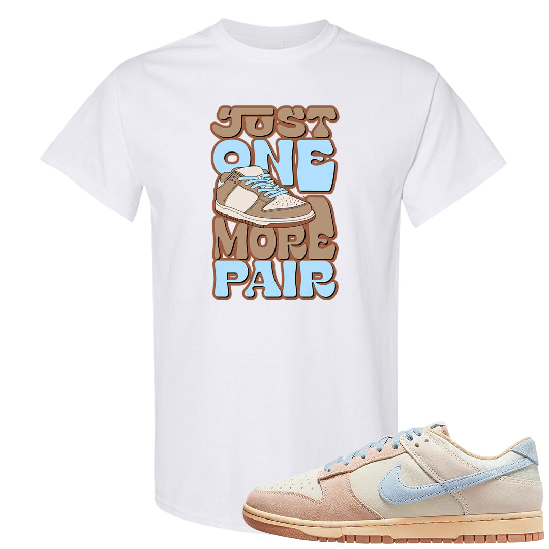 Light Armory Blue Low Dunks T Shirt | One More Pair Dunk, White