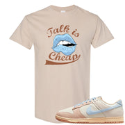 Light Armory Blue Low Dunks T Shirt | Talk Lips, Sand