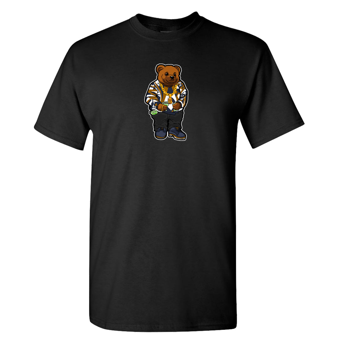 Midnight Navy Ochre Low Dunks T Shirt | Sweater Bear, Black