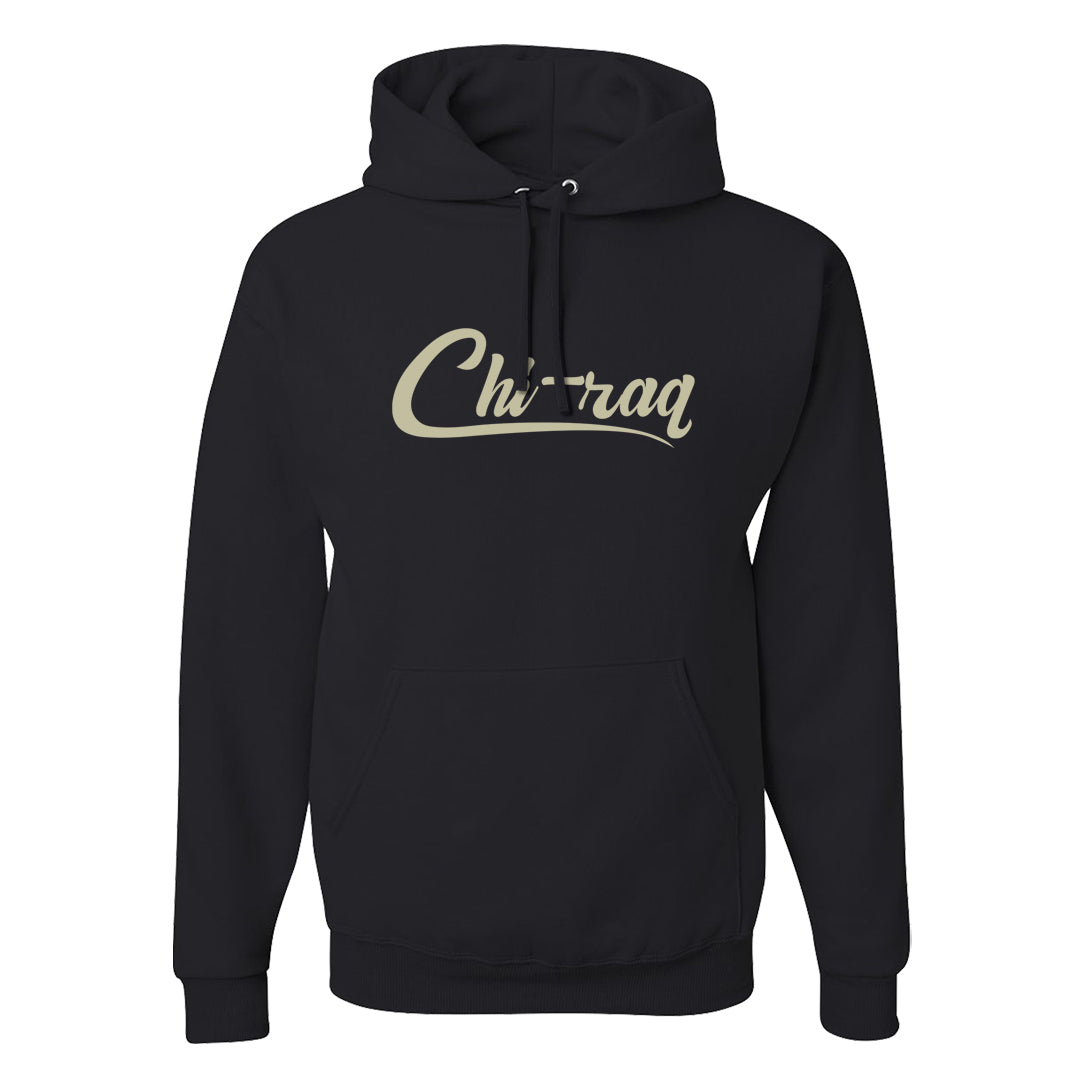 Oil Green Low Dunks Hoodie | Chiraq, Black