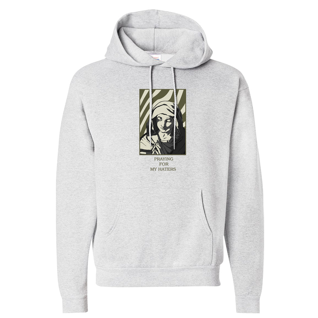 Oil Green Low Dunks Hoodie | God Told Me, Ash