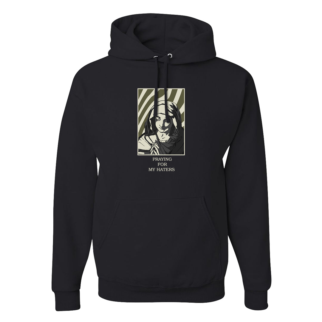 Oil Green Low Dunks Hoodie | God Told Me, Black