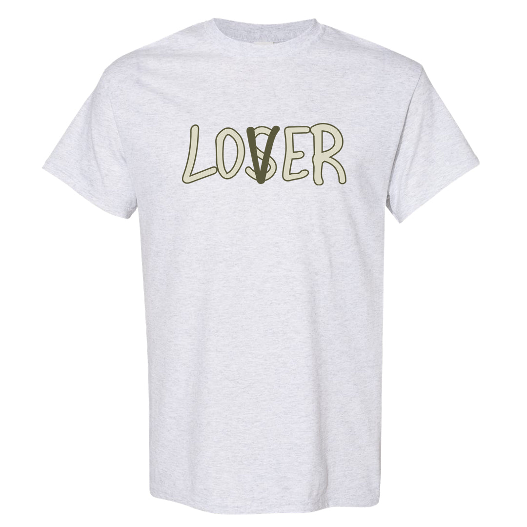 Oil Green Low Dunks T Shirt | Lover, Ash