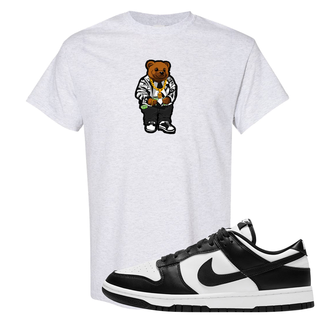 Panda Low Dunks T Shirt | Sweater Bear, Ash