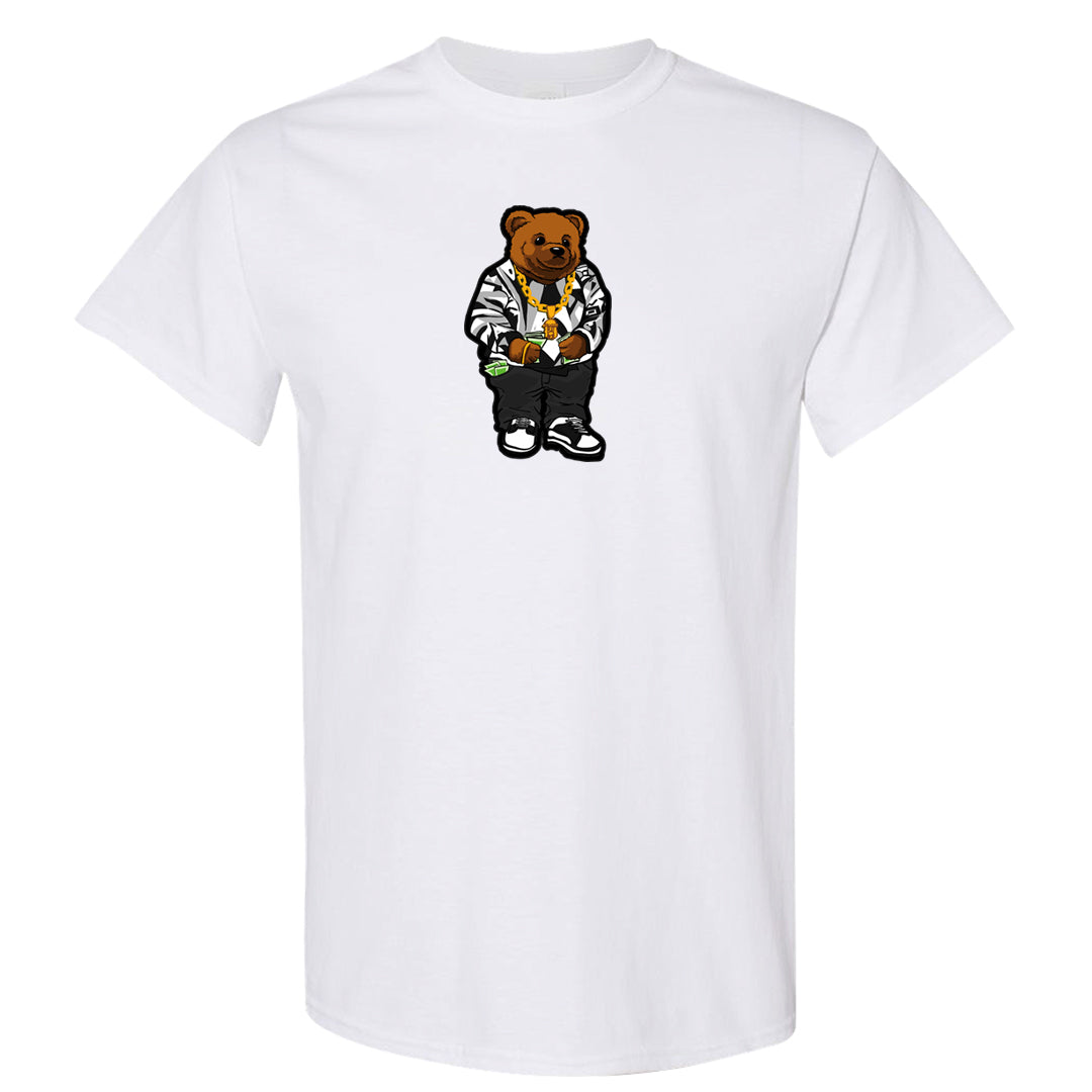 Panda Low Dunks T Shirt | Sweater Bear, White