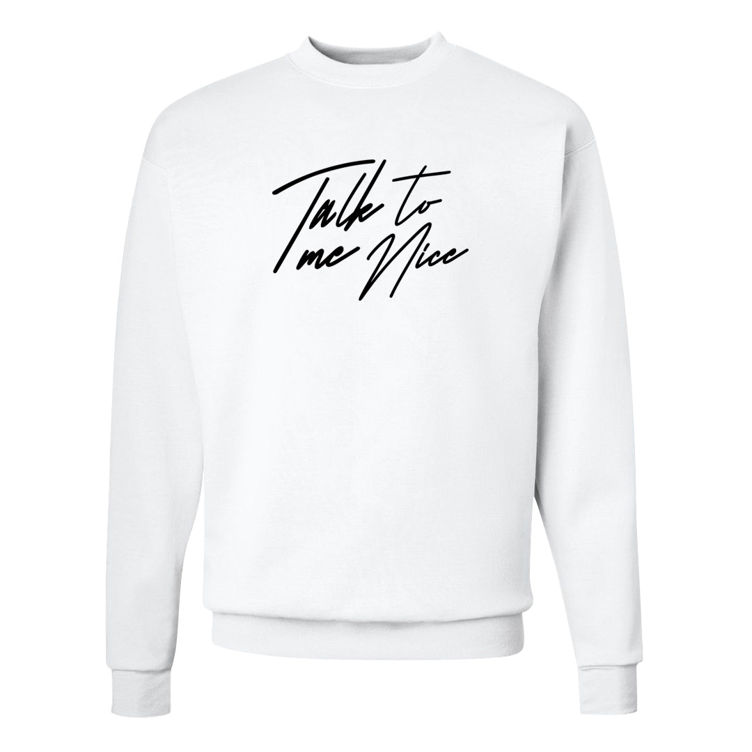 Panda Low Dunks Crewneck Sweatshirt | Talk To Me Nice, White
