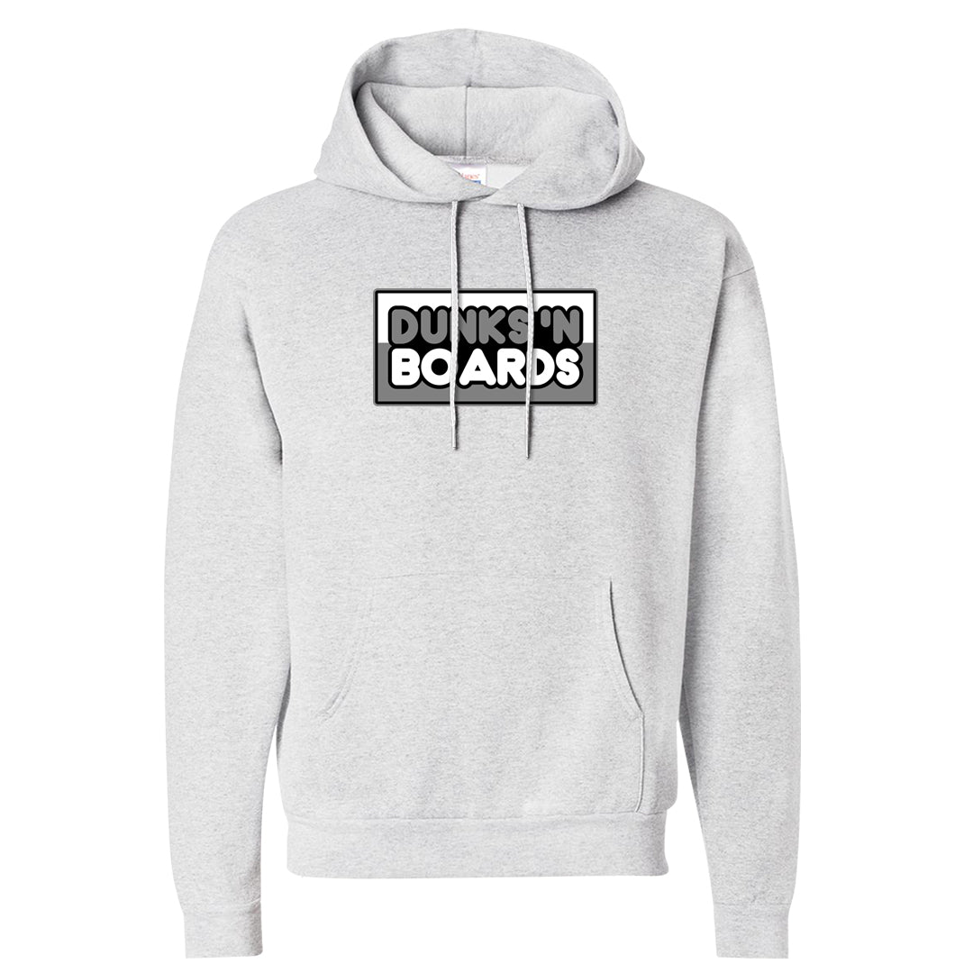 Pure Platinum Low Dunks Hoodie | Dunks N Boards, Ash