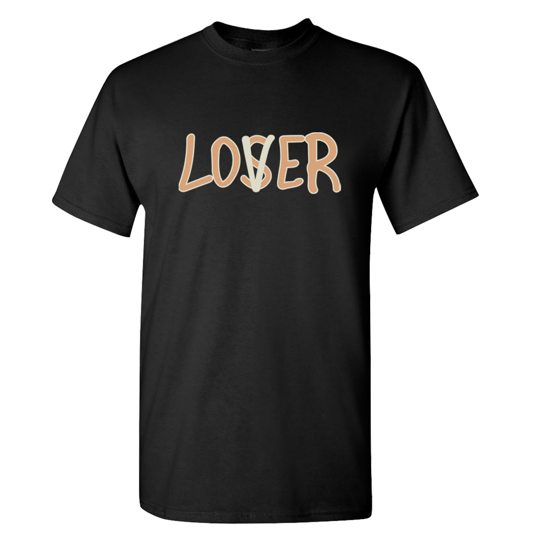 Twist Tan Low Dunks T Shirt | Lover, Black