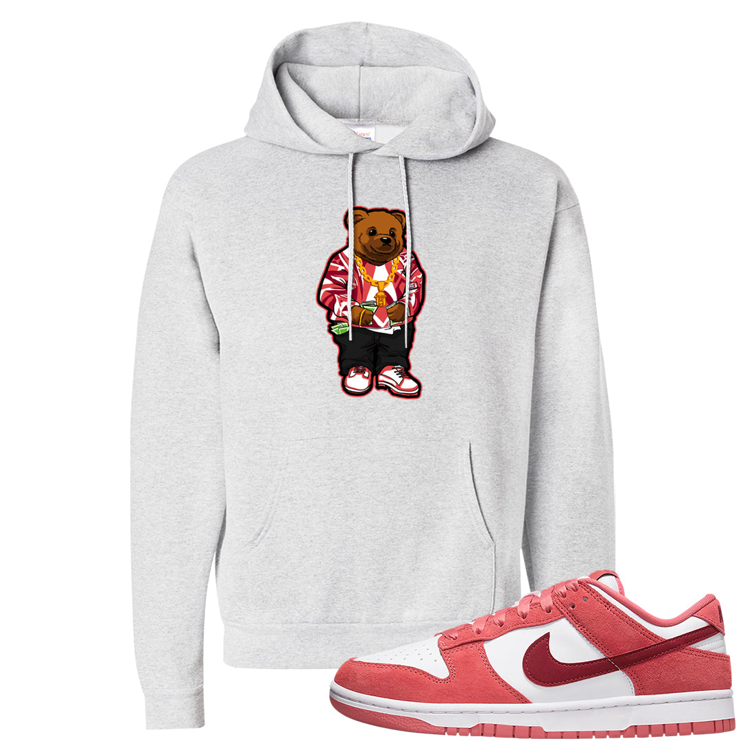 Valentine's Day Low Dunks Hoodie | Sweater Bear, Ash
